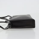 GUCCI Shoulder Bag Leather Dark Brown Silver Auth bs36023-4