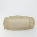 GUCCI GG Canvas Guccissima Hand Bag Leather Ivory Gold 197020 Auth bs36026-5