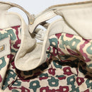 GUCCI GG Canvas Guccissima Hand Bag Leather Ivory Gold 197020 Auth bs36026-20
