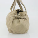 GUCCI GG Canvas Guccissima Hand Bag Leather Ivory Gold 197020 Auth bs36026-4
