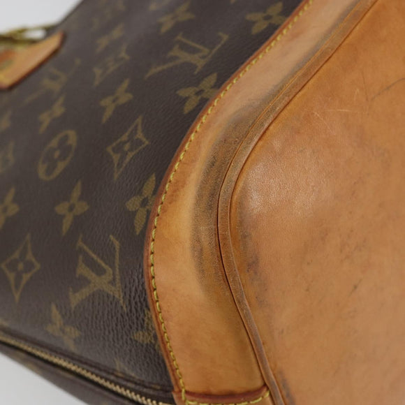 LOUIS VUITTON Monogram Alma Hand Bag M51130 LV Auth bs36027