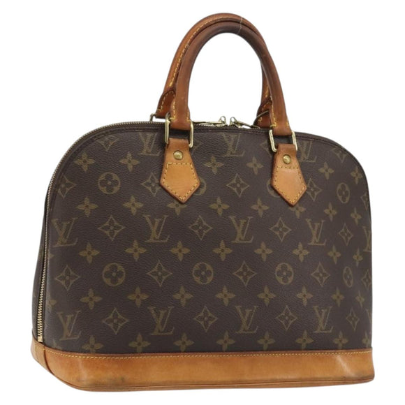 LOUIS VUITTON Monogram Alma Hand Bag M51130 LV Auth bs36027