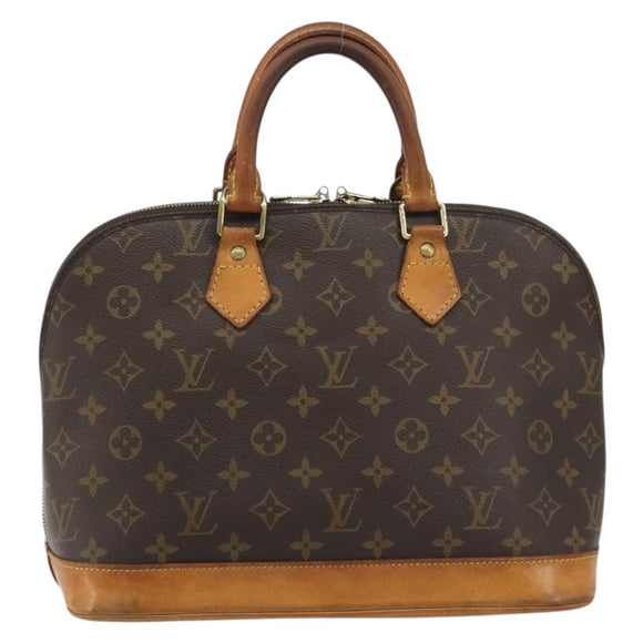 LOUIS VUITTON Monogram Alma Hand Bag M51130 LV Auth bs36027