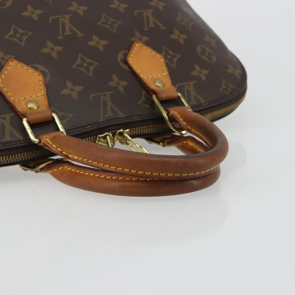 LOUIS VUITTON Monogram Alma Hand Bag M51130 LV Auth bs36027