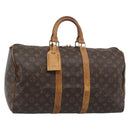 LOUIS VUITTON Monogram Keepall 45 Boston Bag M41428 LV Auth bs36028-1