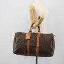 LOUIS VUITTON Monogram Keepall 45 Boston Bag M41428 LV Auth bs36028-23