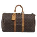 LOUIS VUITTON Monogram Keepall 45 Boston Bag M41428 LV Auth bs36028-13