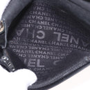 CHANEL Choco Bar Long Wallet Lamb Skin Beige CC Auth bs36033-16