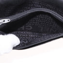 CHANEL Choco Bar Long Wallet Lamb Skin Beige CC Auth bs36033-17
