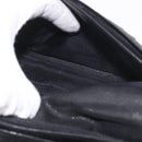 CHANEL Choco Bar Long Wallet Lamb Skin Beige CC Auth bs36033-18