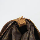 LOUIS VUITTON Monogram Saumur 35 Shoulder Bag M42254 LV Auth bs36035-15