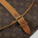 LOUIS VUITTON Monogram Saumur 35 Shoulder Bag M42254 LV Auth bs36035-27