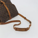 LOUIS VUITTON Monogram Saumur 35 Shoulder Bag M42254 LV Auth bs36035-7
