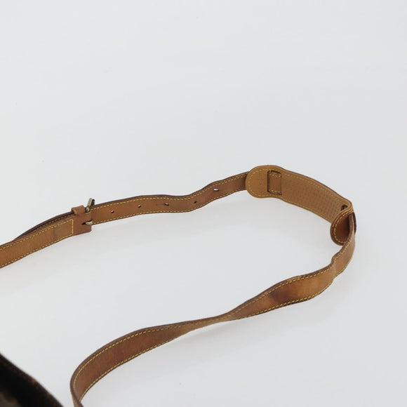 LOUIS VUITTON Monogram Saumur 35 Shoulder Bag M42254 LV Auth bs36035
