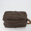 LOUIS VUITTON Monogram Saumur 35 Shoulder Bag M42254 LV Auth bs36035-9