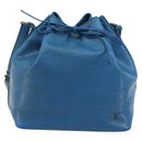 LOUIS VUITTON Epi Petit Noe Shoulder Bag Blue M44105 LV Auth bs36036-2