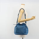 LOUIS VUITTON Epi Petit Noe Shoulder Bag Blue M44105 LV Auth bs36036-22