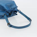 LOUIS VUITTON Epi Petit Noe Shoulder Bag Blue M44105 LV Auth bs36036-8
