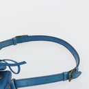 LOUIS VUITTON Epi Petit Noe Shoulder Bag Blue M44105 LV Auth bs36036-9