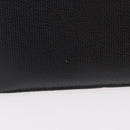 CHANEL Long Wallet Leather Black Gold CC Auth bs36037-4
