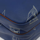 LOUIS VUITTON LV Cup Sac Cowes Bag Coated Canvas Blue M80008 LV Auth bs36041-15