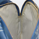 LOUIS VUITTON LV Cup Sac Cowes Bag Coated Canvas Blue M80008 LV Auth bs36041-21
