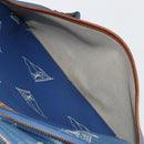 LOUIS VUITTON LV Cup Sac Cowes Bag Coated Canvas Blue M80008 LV Auth bs36041-24