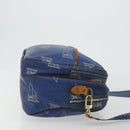 LOUIS VUITTON LV Cup Sac Cowes Bag Coated Canvas Blue M80008 LV Auth bs36041-3