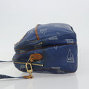 LOUIS VUITTON LV Cup Sac Cowes Bag Coated Canvas Blue M80008 LV Auth bs36041-4