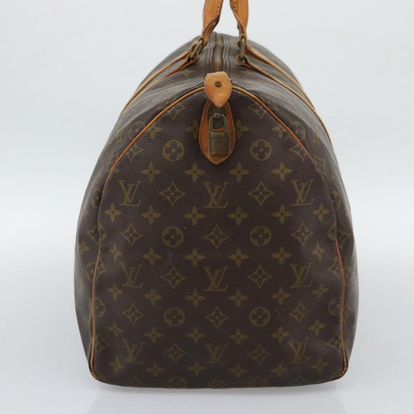LOUIS VUITTON Monogram Keepall 55 Boston Bag Vintage M41424 LV Auth bs36042