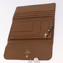 LOUIS VUITTON Empreinte Portefeuille Virtuose Wallet Brown LV Auth bs36043-10