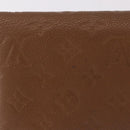 LOUIS VUITTON Empreinte Portefeuille Virtuose Wallet Brown LV Auth bs36043-3
