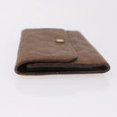 LOUIS VUITTON Empreinte Portefeuille Virtuose Wallet Brown LV Auth bs36043-5