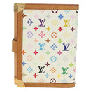 LOUIS VUITTON Monogram Multicolor Agenda PM Planner White R21074 Auth bs36046M-3