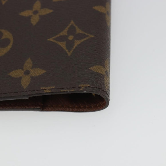 LOUIS VUITTON Monogram Agenda PM Day Planner Cover R20005 LV Auth bs36048