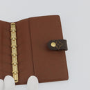 LOUIS VUITTON Monogram Agenda PM Day Planner Cover R20005 LV Auth bs36048-18