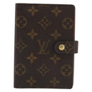 LOUIS VUITTON Monogram Agenda PM Day Planner Cover R20005 LV Auth bs36048-13
