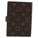 LOUIS VUITTON Monogram Agenda PM Day Planner Cover R20005 LV Auth bs36048-2