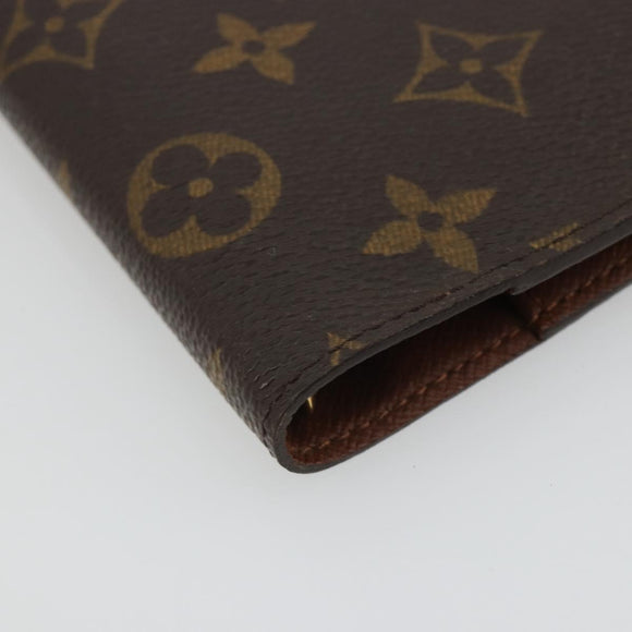 LOUIS VUITTON Monogram Agenda PM Day Planner Cover R20005 LV Auth bs36048
