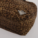 BOTTEGA VENETA Shoulder Bag Nylon 2 Set Brown Auth bs36052-16
