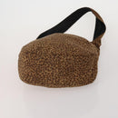 BOTTEGA VENETA Shoulder Bag Nylon 2 Set Brown Auth bs36052-7