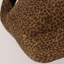 BOTTEGA VENETA Shoulder Bag Nylon 2 Set Brown Auth bs36052-8