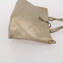 Salvatore Ferragamo Shoulder Bag Nylon Leather 2 Set Black Gold Auth bs36053-12