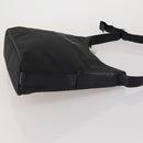 Salvatore Ferragamo Shoulder Bag Nylon Leather 2 Set Black Gold Auth bs36053-4