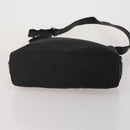 Salvatore Ferragamo Shoulder Bag Nylon Leather 2 Set Black Gold Auth bs36053-7