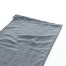 HERMES New Libris Stole Cashmere Gray Auth bs36055-15