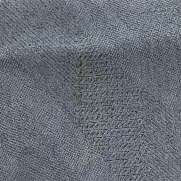 HERMES New Libris Stole Cashmere Gray Auth bs36055