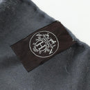 HERMES New Libris Stole Cashmere Gray Auth bs36055-21