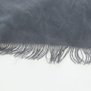 HERMES New Libris Stole Cashmere Gray Auth bs36055-4