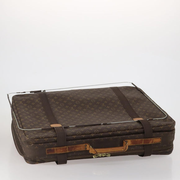 LOUIS VUITTON Monogram Satellite 65 Boston Bag M23352 LV Auth bs36056
